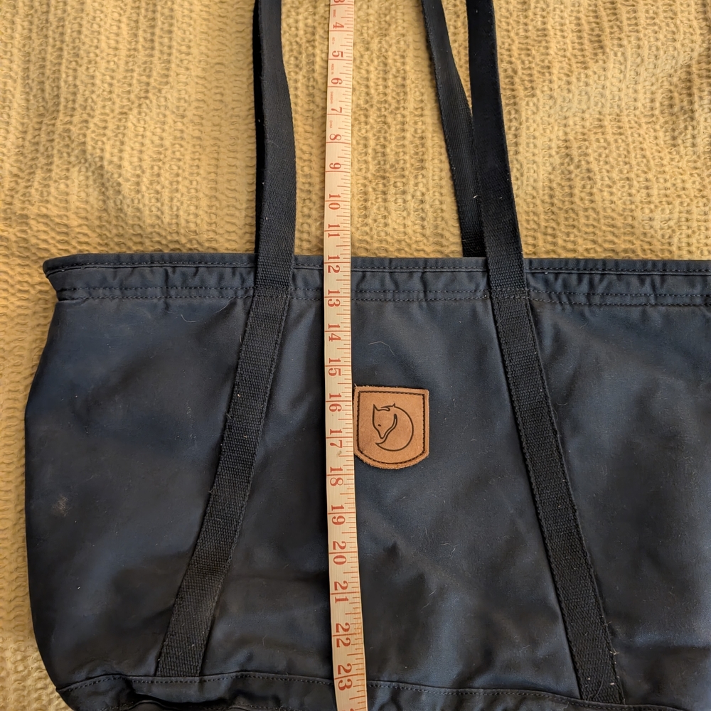 Fjallraven Navy Blue Laptop Tote Bag